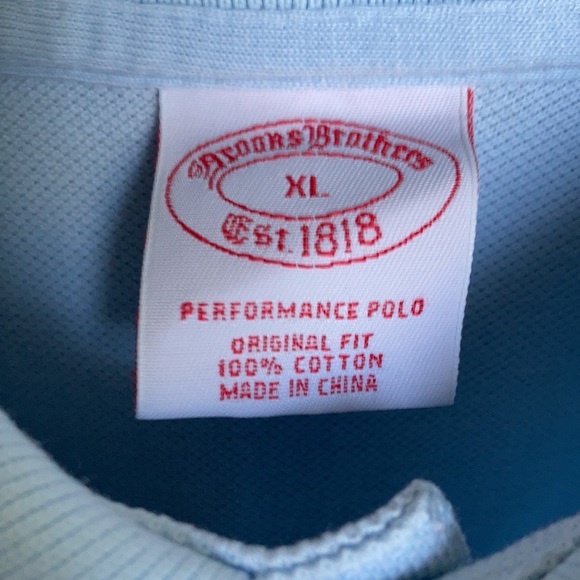 Brooks Brothers light blue short sleeve men’s size XL - Picture 3 of 3